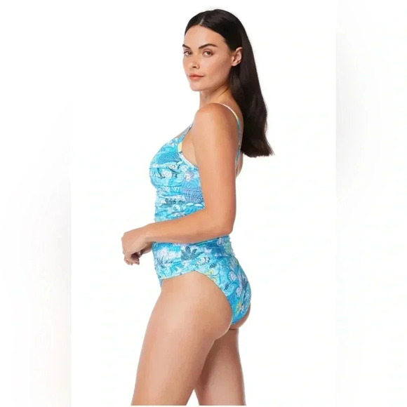 Bleu Rod Beatttie Paradise Found Tankini Swimsuit Top and Bottom - Picture 3 of 12